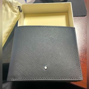 Mont Blanc Italian leather Wallet 113215 BRAND NEW